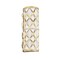 Z-Lite Harden Wall Sconce, 3-Light, 8 In.W x 4.5 In.L x 22.5 In.H, Modern Gold/White 1948-3S-MGLD - alternate 3